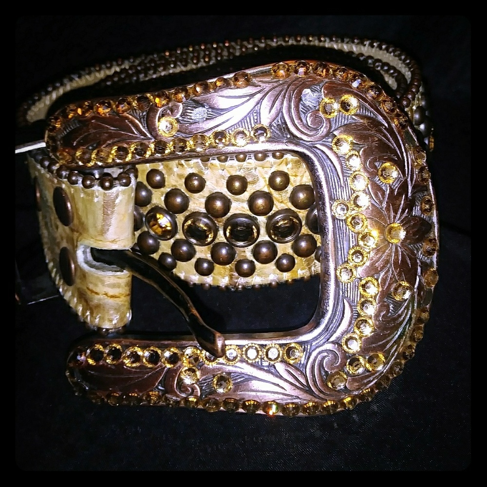 B.B. Simon Swavorski Crystal Belt